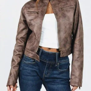 Order Bella Moto Jacket Chocolate