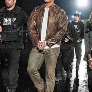 Rampage Dwayne Johnson Brown Jacket