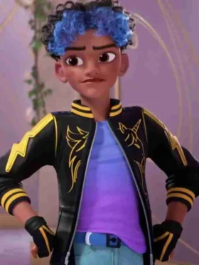 Rory Unicorn Academy Leather Jacket On Sale