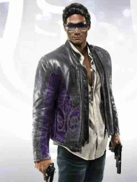 Saints Row Johnny Gat Real Leather Jacket