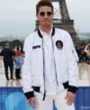Shaun White Olympic 2024 Opening Ceremony Bomber Jacket