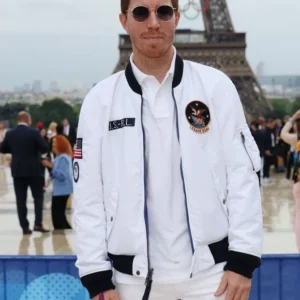 Shaun White Olympic 2024 Opening Ceremony Bomber Jacket