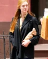 Shop A Complete Unknown 2024 Elle Fanning Black Blazer