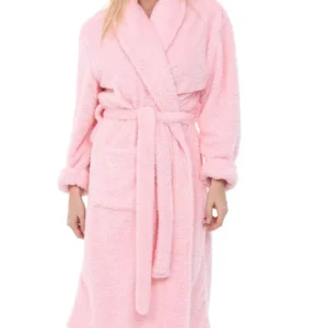 Shop Fluffy Pink Robe
