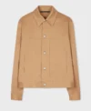 Shop Live with Kelly and Mark Rob Lowe Tan Cotton Jacket
