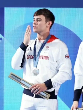 Shop Team GB Podium White Hooded Jacket