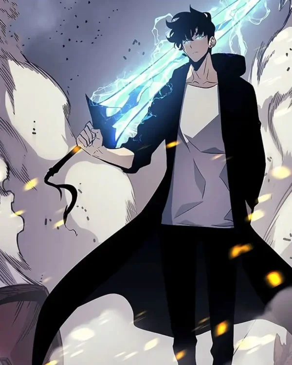 Solo Leveling 2024 Jin Woo Black Coat