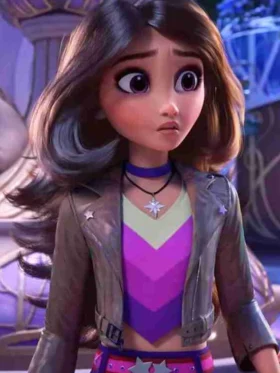 Sophia Mendoza Unicorn Academy Biker Jacket