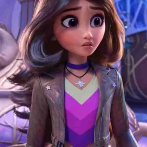 Sophia Mendoza Unicorn Academy Biker Jacket