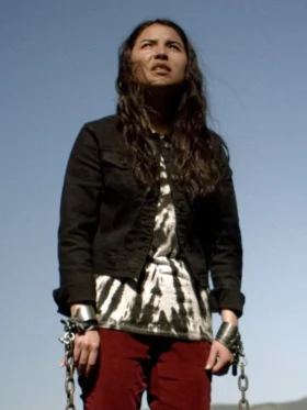 The Death That Awaits Megan Lawless Black Cotton Jacket