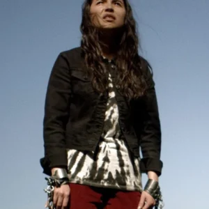 The Death That Awaits Megan Lawless Black Cotton Jacket