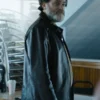 The Instigators 2024 Michael Stuhlbarg Black Leather Jacket