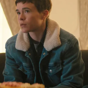 The Umbrella Academy S04 Vanya Hargreeves Shearling Denim Jacket