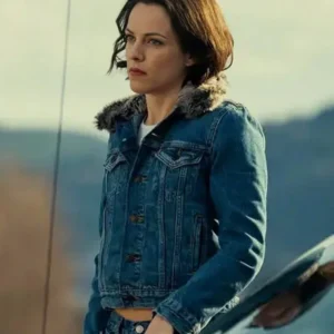 Under The Bridge 2024 Rebecca Godfrey Blue Denim Jacket