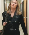 Chosen Family 2024 Julia Stiles Black Biker Jacket