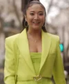 Emily In Paris S04 Ashley Park Neon Cropped Jacket