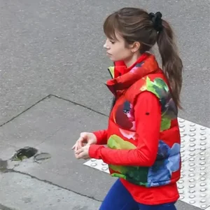 Emily In Paris Season 04 Lily Collins Reunion Vest