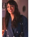 Emily in Paris S04 Genevieve Navy Pinstriped Blazer