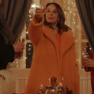 Emily in Paris S04 Sylvie Grateau Orange Fur Coat