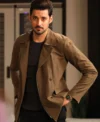 Found Season 02 Dhan Rana Brown Coat