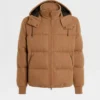 Gabriel Emily in Paris S04 Brown Hooded Jacket