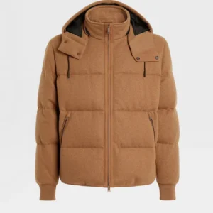 Gabriel Emily in Paris S04 Brown Hooded Jacket