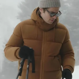 Gabriel Emily in Paris S04 Brown Hooded Jacket On Sale