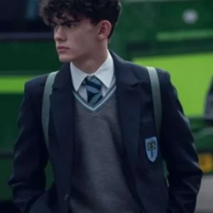 Heartstopper S03 Charlie Spring Black Uniform Blazer