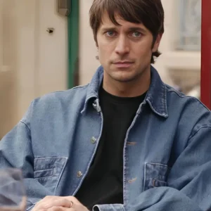 Lucas Bravo Emily in Paris S04 Trucker Denim Jacket On Sale