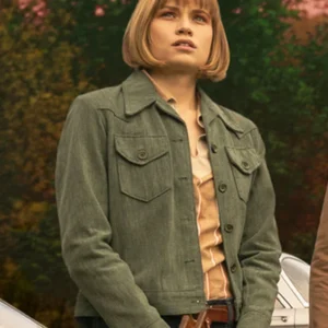 Makenzie Leigh Salems Lot Green Jacket