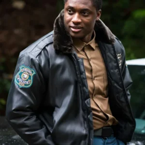 Murder In A Small Town 2024 Andy Kendrick Black Leather Jacket