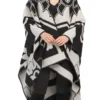 Order Emily In Paris S04 Camille Japy Printed Wool Cape Coat