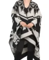 Order Emily In Paris S04 Camille Japy Printed Wool Cape Coat