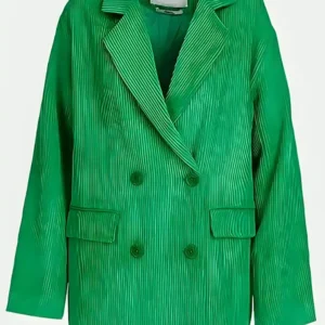 Shop Emily in Paris S04 Samuel Arnold Green Corduroy Blazer