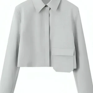 Shop Emily in Paris S04 Thalia Besson Cropped Jacket 