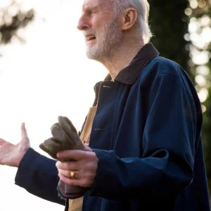 Shop Murder in a Small Town 2024 James Cromwell Blue Jacket