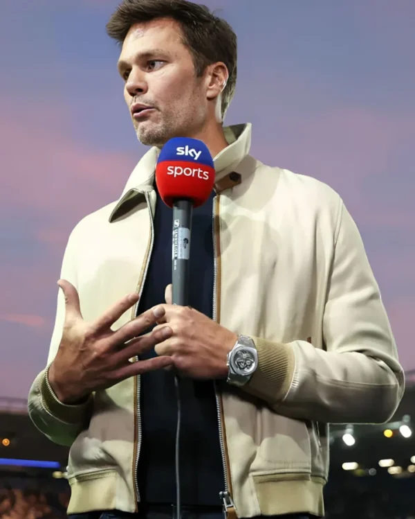 Shop Tom Brady Sky Bet League Bomber Jacket