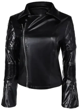 A Mad Max Saga Anya Taylor Joy Leather Jacket Front