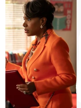 Abbott Elementary S04 Barbara Howard Orange Blazer
