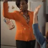 Abbott Elementary S04 Barbara Howard Orange Blazer On Sale