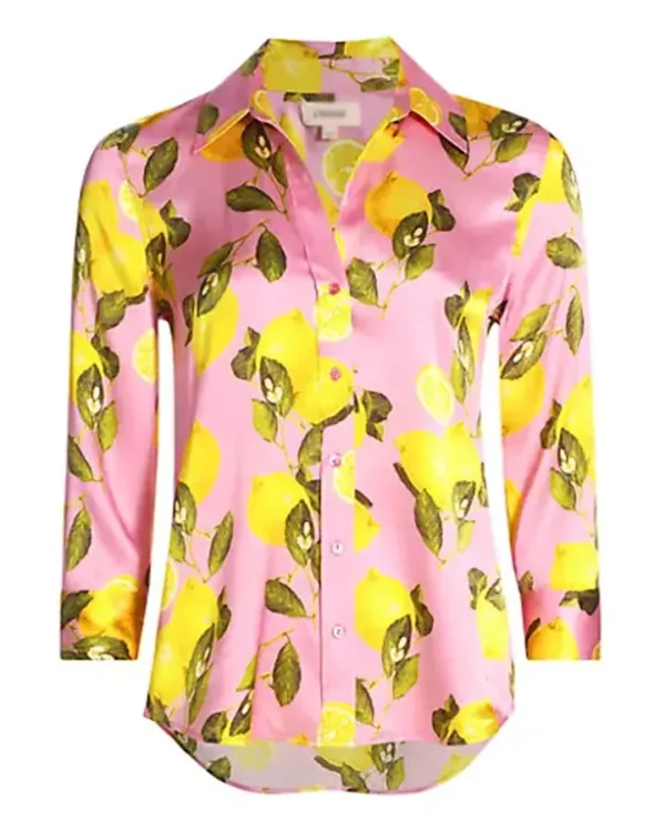 Abbott Elementary S04 Barbara Howard Silk Floral Shirt On Sale