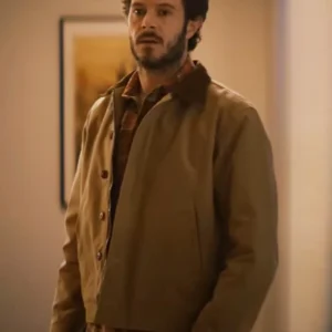 Adam Brody Nobody Wants This 2024 Brown Jacket