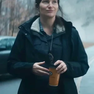 Agatha All Along 2024 Kathryn Hahn Black Hooded Jacket