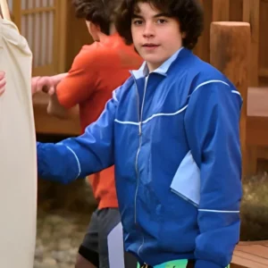 Anthony LaRusso Cobra Kai S06 Blue Jacket