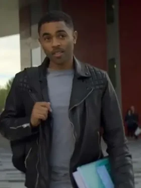 Anthony Welsh Brassic Black Leather Jacket 1