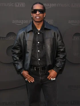 Asap Rocky Leather Jacket