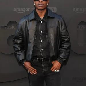 Asap Rocky Leather Jacket