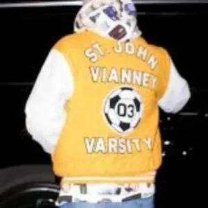 Asap Rocky Sjv Varsity Jacket Back