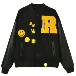 Asap Rocky Varsity Jacket Front