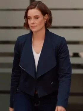 Ashley Williams Falling Together Blue Jacket